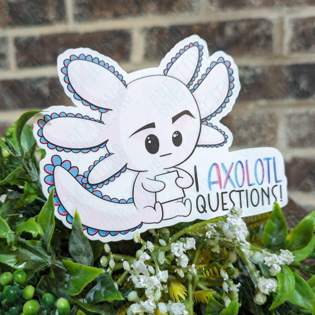 I Axolotl Questions