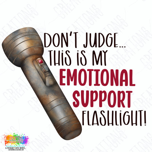 Emotional Support Flashlight
