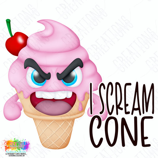 I Scream Cone