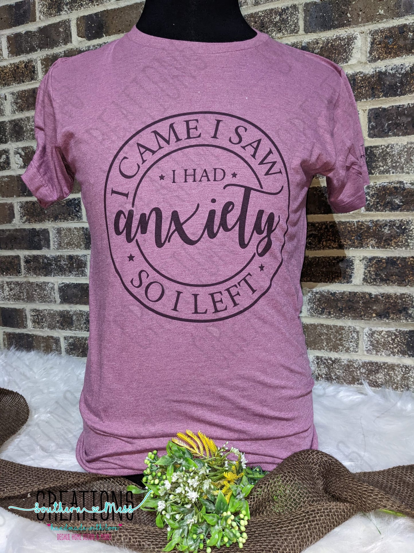 Short Sleeve: I Came. I Saw. I Had Anxiety. So I left