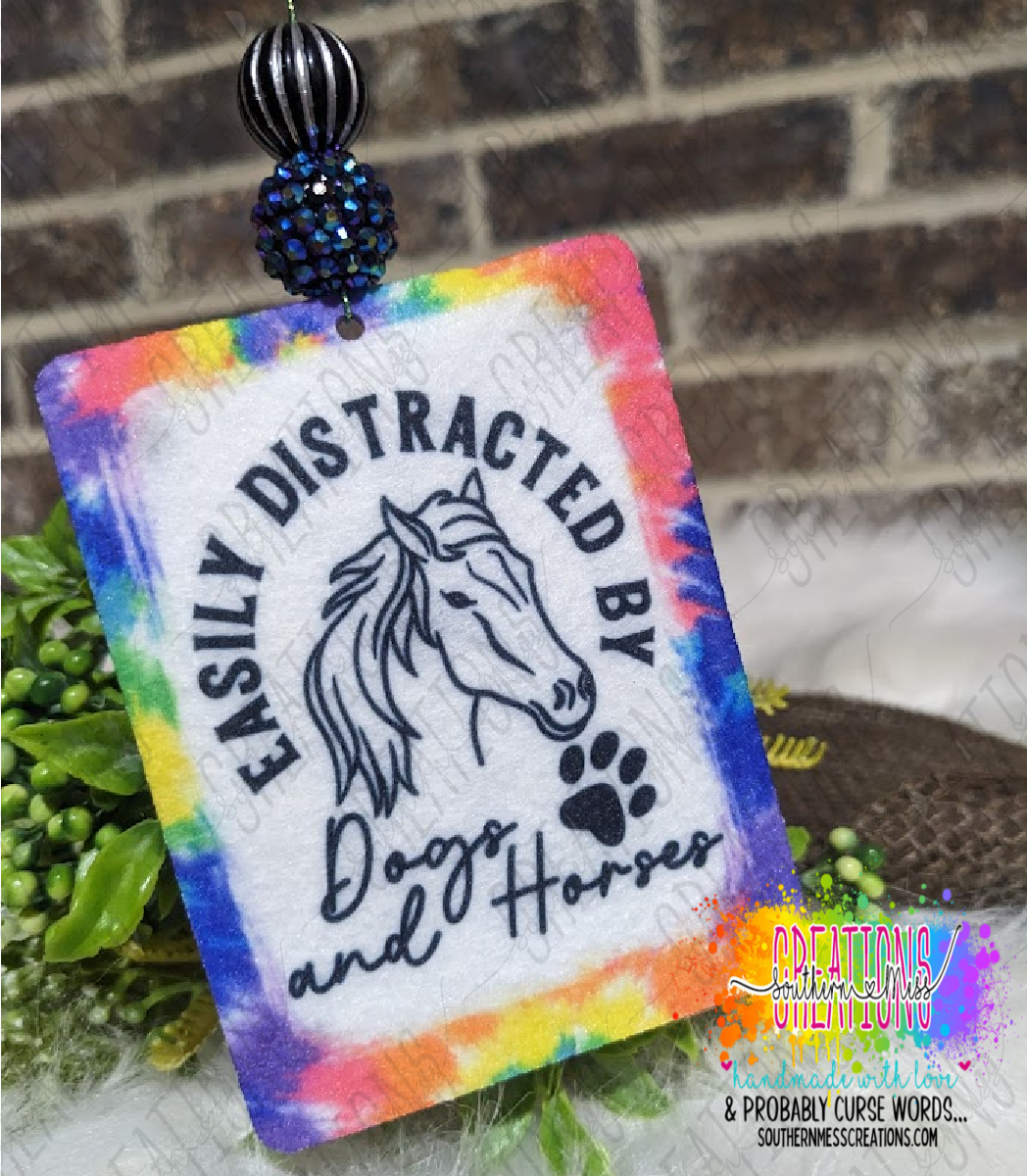 Air Freshener: Easily Distracted By Dogs & Horses