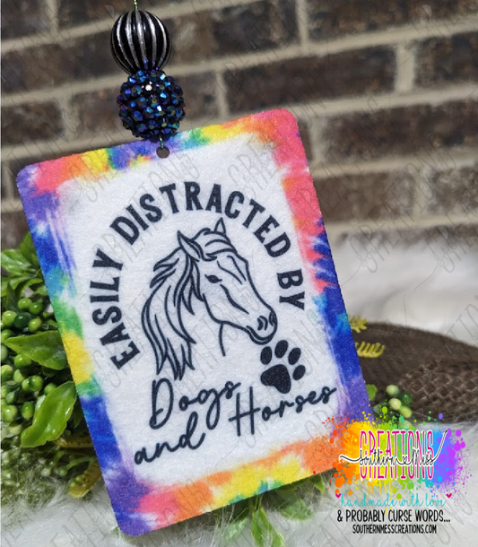 Air Freshener: Easily Distracted By Dogs & Horses