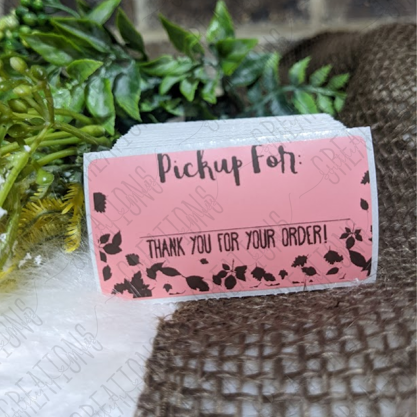 Fall Pickup Labels