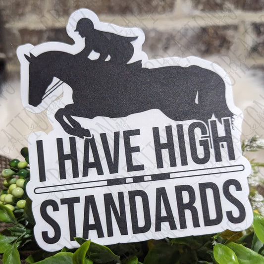 I Have High Standards