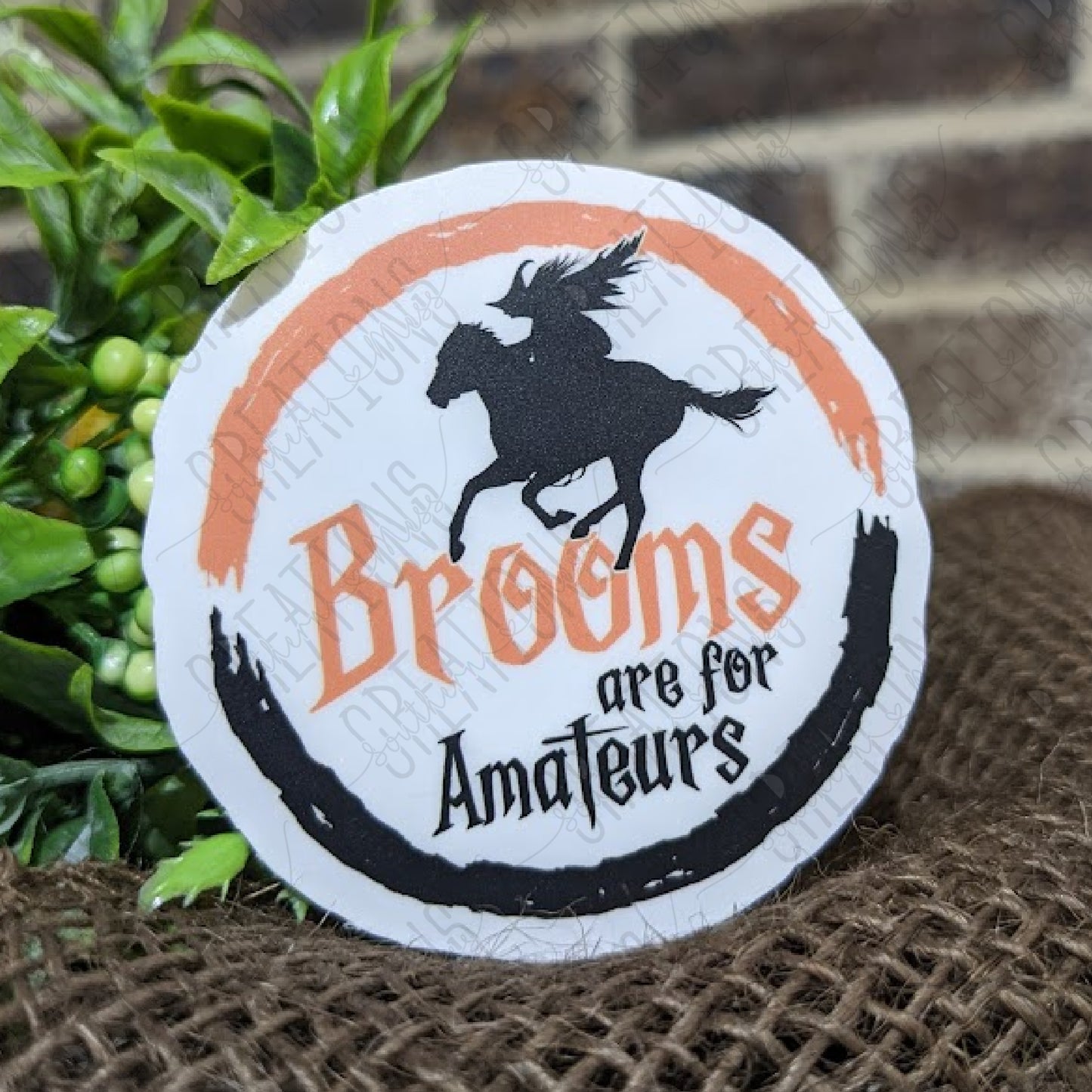 Brooms Are For Amateurs