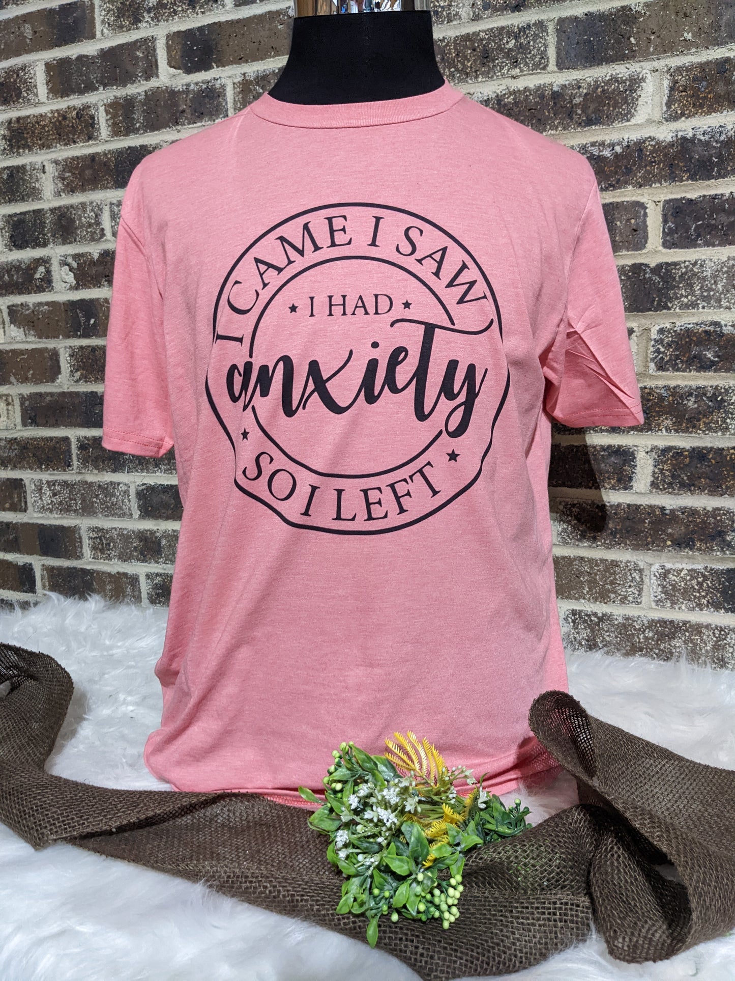 Short Sleeve: I Came. I Saw. I Had Anxiety. So I left