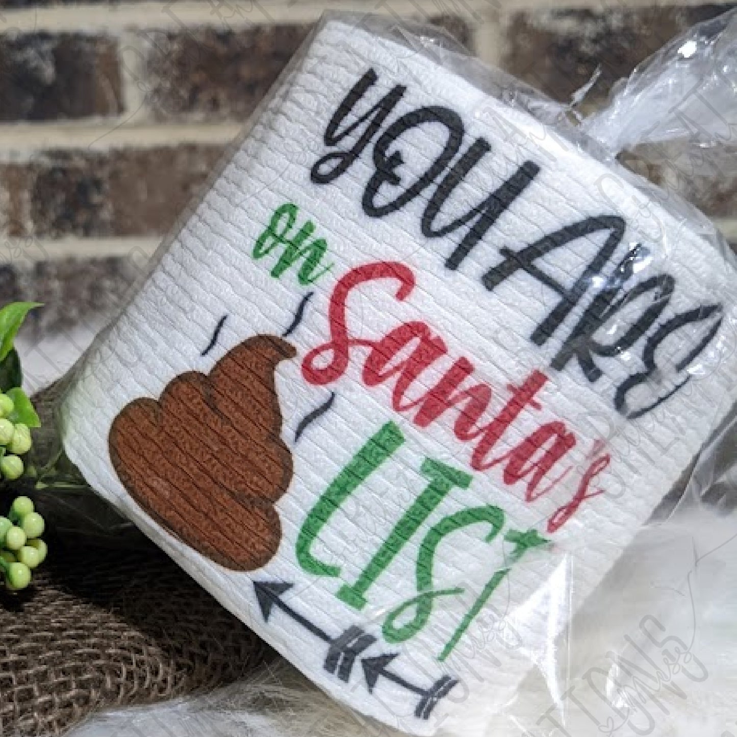 Christmas Toilet Paper