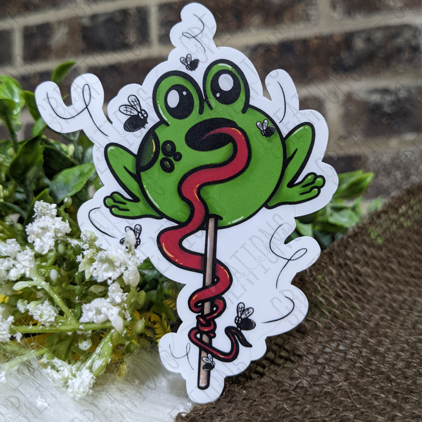 Fuccupcake: Tongue Tied Toad
