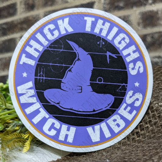 Thick Thighs Witch Vibes