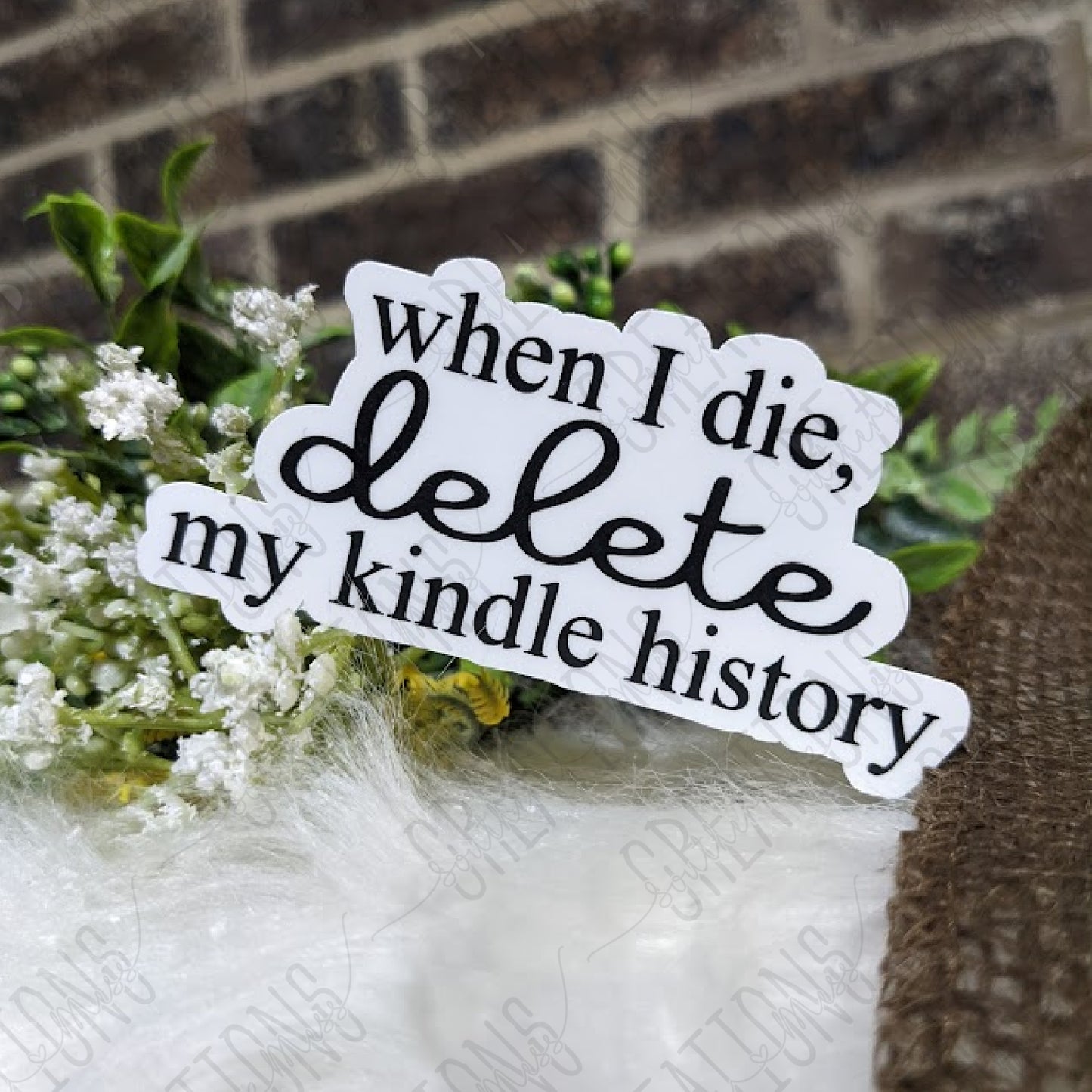 When I Die, Delete My Kindle History