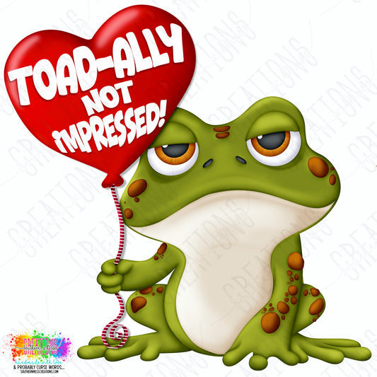 Toad-ally Not Impressed