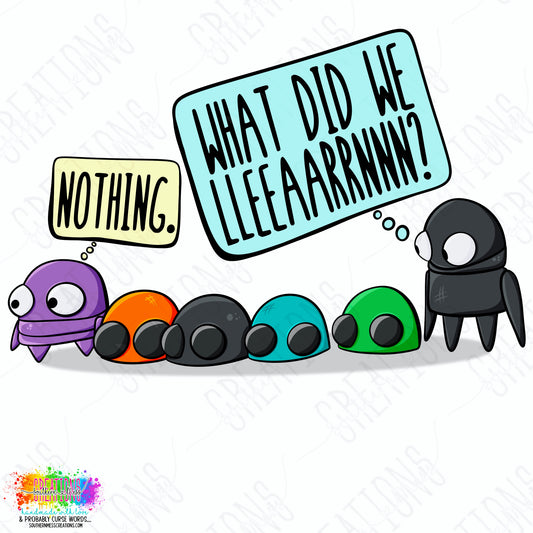 What Did We Learn?
