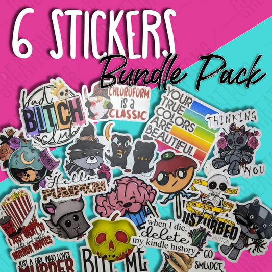 6 Sticker Pack