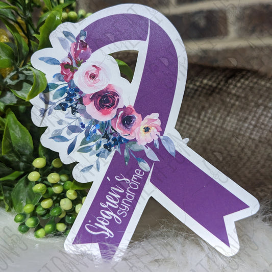 Sjogren's Awareness Ribbon