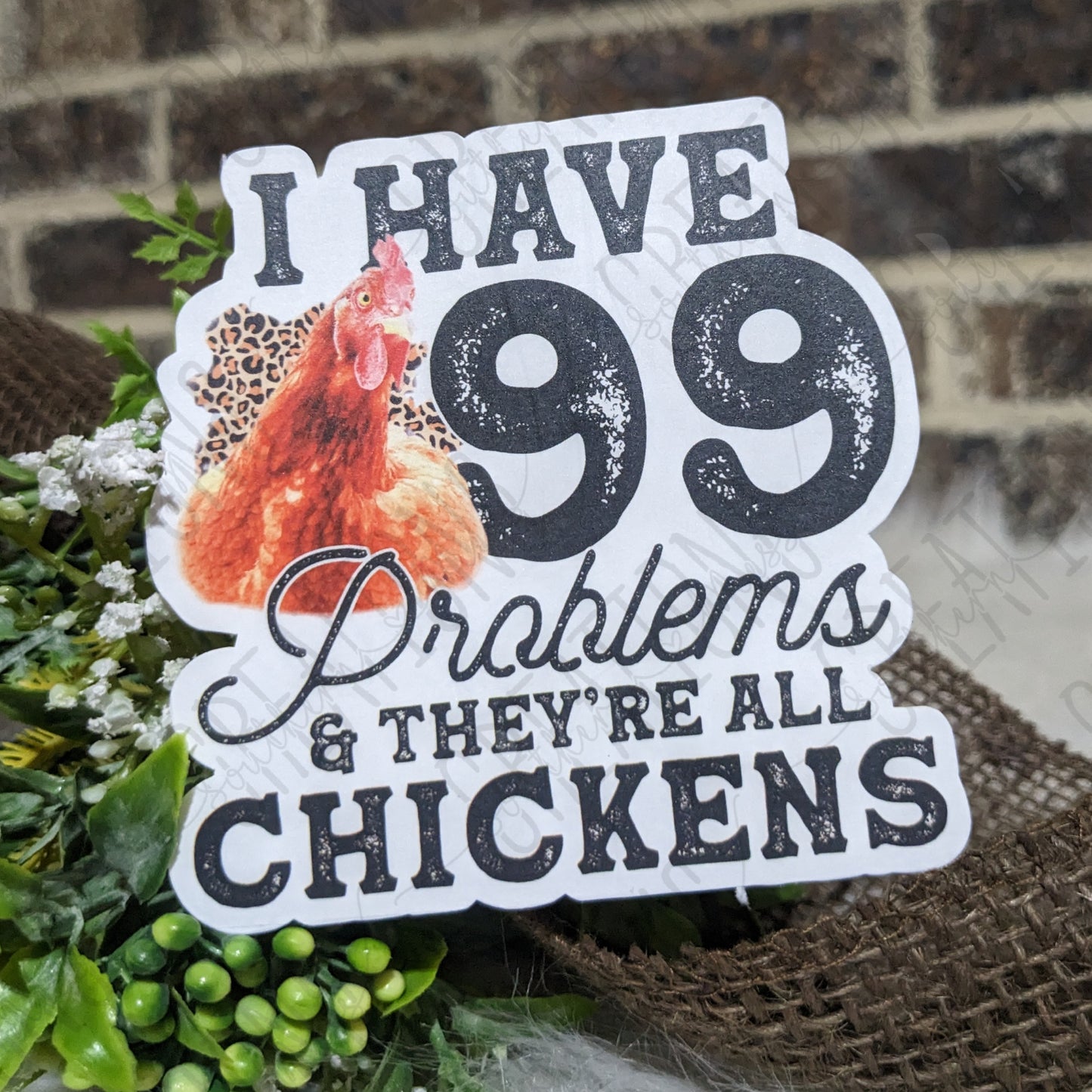 I Have 99 Problems & All Of Them Are Chickens