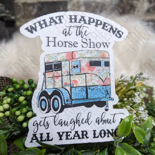 What Happens At The Horse Show Gets Laughed About All Year Long